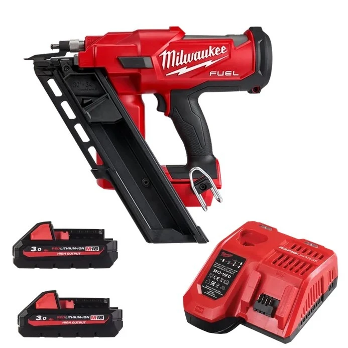 M18FN16GA302C Milwaukee Framing Nailer kit-bump fire Supplier with 2xM18hb3 and 1 fast charger